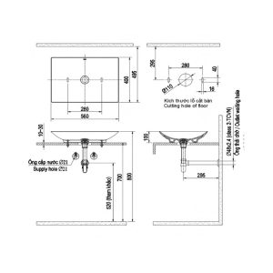 Ban Ve Lap Dat Chau Rua Dat Ban Inax Al S630v