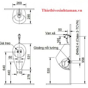 Ban Ve Inax U 117v 740x740