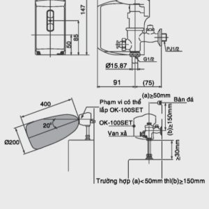 Ban Ve Ky Thuat Van Xa Bon Tieu Inax Ok 100set A B